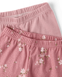 Baby Girls Floral Pants 2-Pack - Homegrown by Gymboree