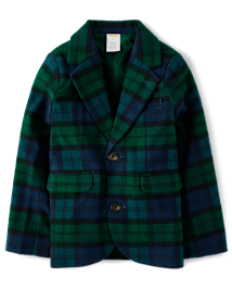 Blazer à carreaux pour garçon - All Dressed Up