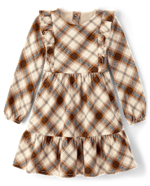 Robes à volants Fille à carreaux - Autumn Adventures