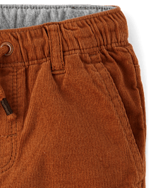 Pantalon à enfiler en velours côtelé pour garçon - Little Essentials