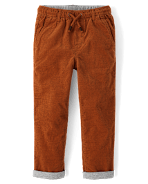Pantalon à enfiler en velours côtelé pour garçon - Little Essentials