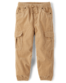 Boys Cargo Jogger Pants - Little Snowflake