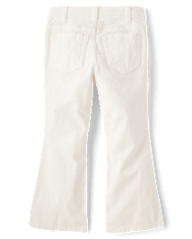 Girls Bow Corduroy Pants - Little Snowflake