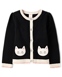 Cardigans Fille Cat - Lil' Léopard