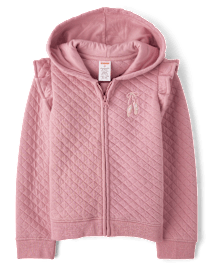 Girls Ballet Zip Up Hoodie - Tiny Dancer