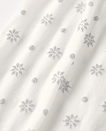 Girls snowflake tights top