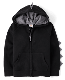 Boys Dino Spike Scuba Zip Up Hoodie - Dino Friends