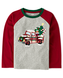 Haut raglan à carreaux pour garçons - Holiday Express