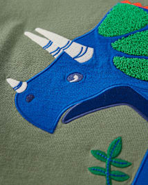Boys Dino Layered Top - Dino Friends