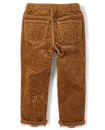 Boys Roll Cuff Pants - Holiday Express