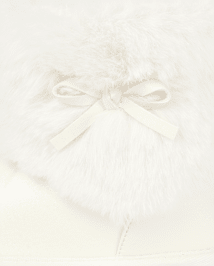 Girls Faux Fur Boots - Little Snowflake