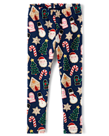 Leggings douillet Fille de Noël - Holiday Express