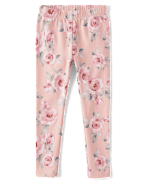 Girls Floral Leggings - Tiny Dancer