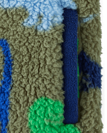 Boys Dino Sherpa Half Zip Pullover - Little Essentials