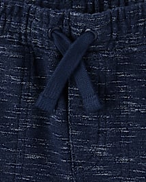 Short à enfiler en molleton français pour garçon - Little Essentials