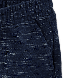 Short à enfiler en molleton français pour garçon - Little Essentials