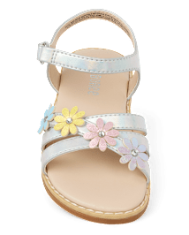 Sandales à fleurs irisées pour filles - Little Essentials