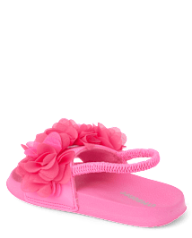 Claquettes fleuries pour filles - Natation