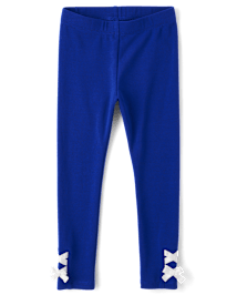 Girls Lace Up Leggings - Little Essentials