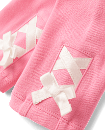 Leggings à lacets pour filles - Little Essentials