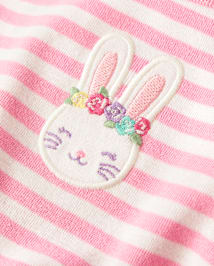 Girls Easter Egg Fit And Flare Dress - Garden Party