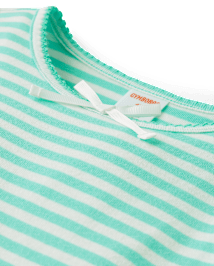 Girls Striped Fit And Flare Dress - Little Essentials