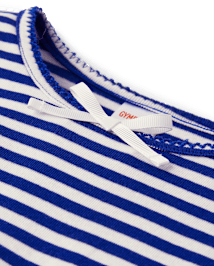 Fille Stripe Robe évasée - Little Essentials