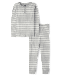 Pyjama ajusté en coton rayé pour enfants - Gymmies