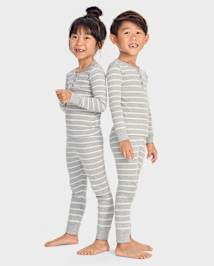 Pyjama ajusté en coton rayé pour enfants - Gymmies