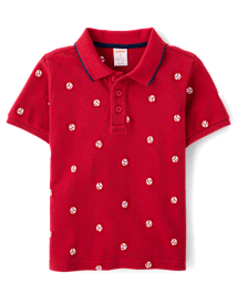 Polo de baseball brodé pour garçon – Sweet Summer
