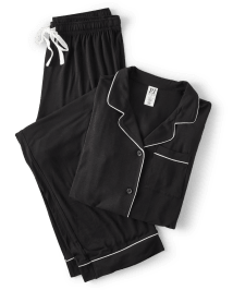 Womens Modal Pajama Top And Pants Set