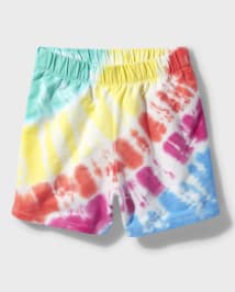 Girls Tie Dye Active Shorts