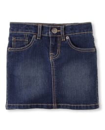 Girls Denim Skirt The Children s Place CA DK STONEDM