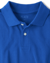 Polo en piqué d'uniforme pour garçon