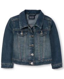 Baby And Toddler Girls Denim Jacket DENIM The Children s Place CA