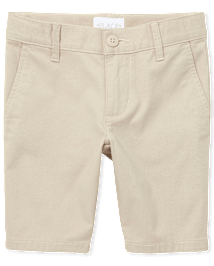 Girls Uniform Stretch Chino Shorts