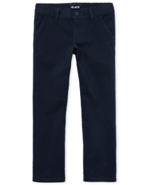 Pantalon chino bootcut extensible d'uniforme pour filles - Slim