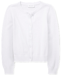Next girls top white cardigan