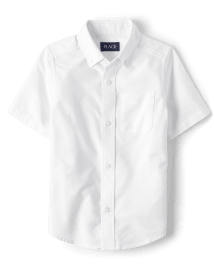 Chemise boutonnée Oxford d'uniforme pour garçon