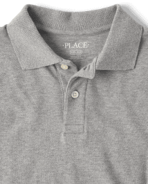 Polo en piqué d'uniforme pour garçon