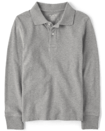 Polo en piqué d'uniforme pour garçon
