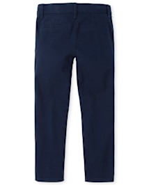 Pantalon chino skinny uniforme pour filles