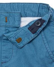 Pantalon chino moulant uniforme pour bébé et tout-petit garçon