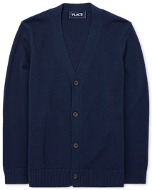 Boys V Neck Cardigan