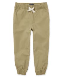 Pull on jogger pants top