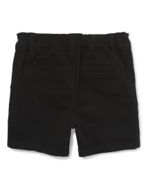 Toddler Girls Uniform Stretch Chino Shorts