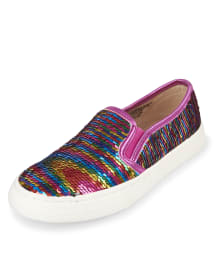 Sequin slip ons outlet