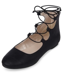 Ballerines à lacets shop