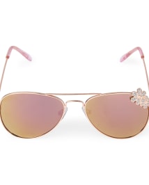 Flower aviator sunglasses store