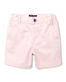 Baby boy pink chino shorts sales